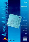 ACTA ADRIATICA雜志封面